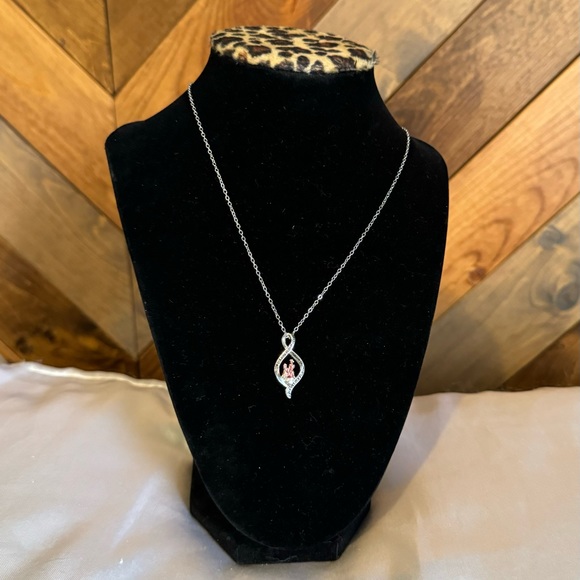🆕 Forever Mother & Daughter Bond Silver Necklace - Picture 12 of 16